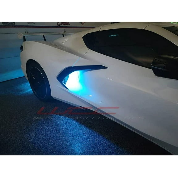 C8 Convertible - Side Cove LED Lighting Kit - RGB for 2020-2023 Corvette Bluetooth