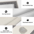 thumbnail image 6 of Black Cream Greek Key Outdoor Rug for Patio/Deck/Porch, Non-Slip Large Area Rug 5 x 7 Ft, Geometric Greece Ancient Rustic Indoor Outdoor Rugs Washable Area Rugs, Reversible Camping Rug Carpet Runner, 6 of 8