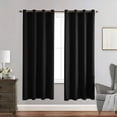 thumbnail image 5 of HBYJLZYG Blackout Insulated Curtain, Room Darkening No Drill Window Drapes 59"x63", 5 of 6