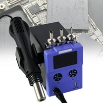 600W Hot Air Soldering Desoldering Station, Hot Air Rework Station, 110V/220V Heating Gun, For SMD Rework, Phone Repair