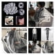 thumbnail image 1 of Capas de trajes de peluquero desechables Shamjiam 100 piezas, 1 of 9