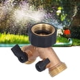 thumbnail image 4 of 3/4in Hoses Connector, Independent Switch Easy Control Hose Splitter  For Washing Car For Watering Plants, 4 of 8