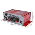 thumbnail image 4 of G8 200W 12V Car Audio Amplificador HIFI Bluetooth Home Stereo Amplifiers Audio Power Amplifier FM R s202412242288, 4 of 5