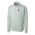thumbnail image 2 of Men's Cutter & Buck  Gray Fresno Grizzlies  Clique Helsa Performance Half-Zip Knit Pullover, 2 of 3