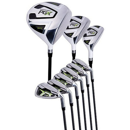golf pinemeadow club pgx complete driver walmart handed right piece hybrid irons pw wood savebucker