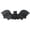 Black, variant on Classic Harvest Halloween Spooky Paper Garland Banner, Outdoor Porch Tree Haunted House Trick Or Treat Spooky Scene Setup, Tear Proof Weatherproof Craftsmanship Display For Holiday Party Guests