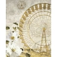 thumbnail image 2 of Nan 26x32 Gold Ornate Wood Framed with Double Matting Museum Art Print Titled - Cest La Vie, 2 of 4