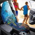 thumbnail image 3 of Uorisanigo Ladybug Waterproof Sweating Car Seat Cover for Post Gym Workout Universal Front Seat Cover Easy to Install Universal Size Fit for Most Cars SUVs Trucks Vans, 3 of 6