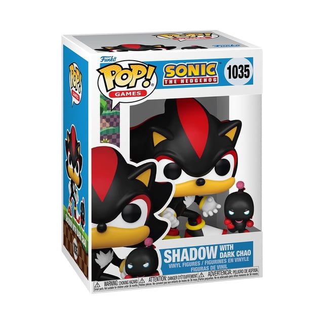 Figura de vinilo Funko POP & Buddy Sonic Shadow The Hedgehog