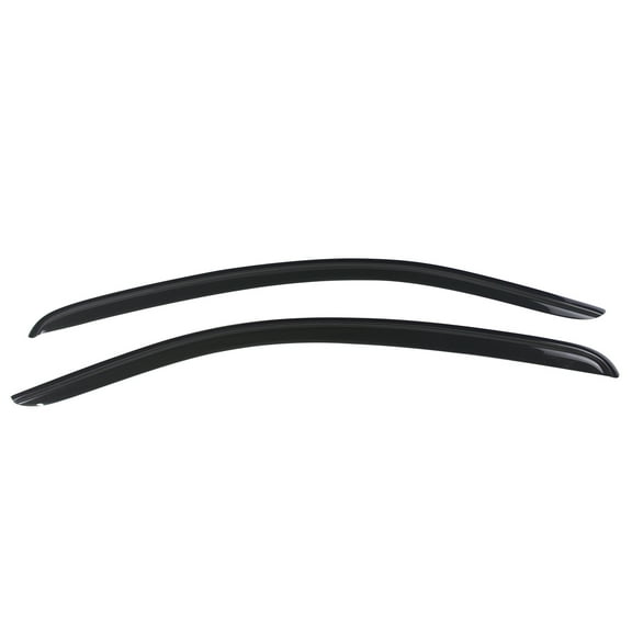 Ikon Motorsports Window Visors Compatible with 1994-1904 Ford Mustang Coupe Acrylic Side Vent Windshield Deflector Rain Guard 2Pc Set Outside Mount