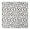White Cow Spot, variant on White Cow Black Spot Couple Pattern Square Fitted Tablecloth with Elastic Edge,Square Table Cover,Washable Elastic Table Cover for Home Kitchen Party Decor 34"x34"