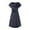 Navy, variant on Ketyyh-chn99 Maternity Dresses Womens Maternity Summer Short Sleeve Striped Print Nursing Dress For Breastfeeding With Belt Navy,M