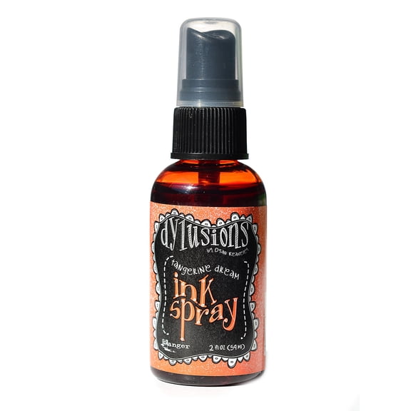 Dylusions Ink Sprays tangerine dream, 2 oz., bottle (pack of 3)