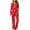 Red D, variant on Jamicy Home Clothes for Women Pajamas for Women Set Long Pants Sleepwear Sets Soft Comfy Night Wear V-Neck Loungewear Cute Pajama House Wear