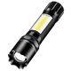 thumbnail image 1 of Linterna De Luz Led Fuerte Luz Lateral Luz De Trabajo Carga Usb Linterna Exterior Con Tres Modos De Luz Impermeables Para Acampar Senderismo sonducket HA019527-00, 1 of 7