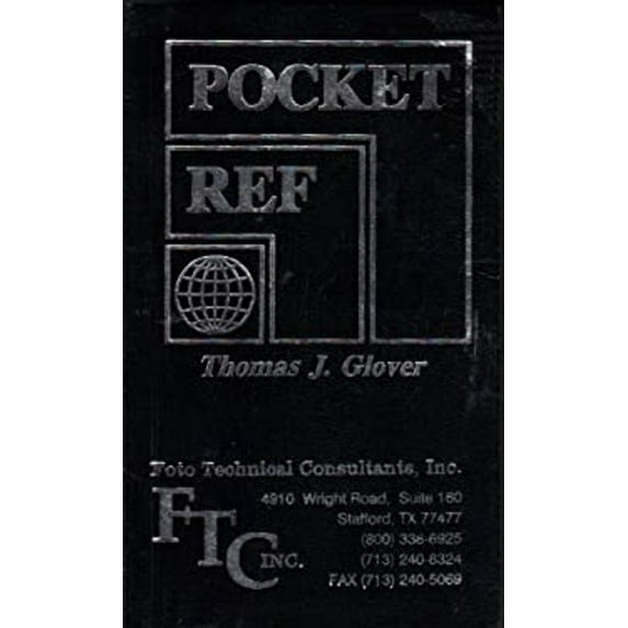 Pre-Owned Pocket Ref (Paperback) 0962235903 9780962235900