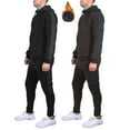 thumbnail image 2 of 4-Piece Men's Polar Fleece Hoodie & Jogger Set (Sizes, S - 4XL), 2 of 4