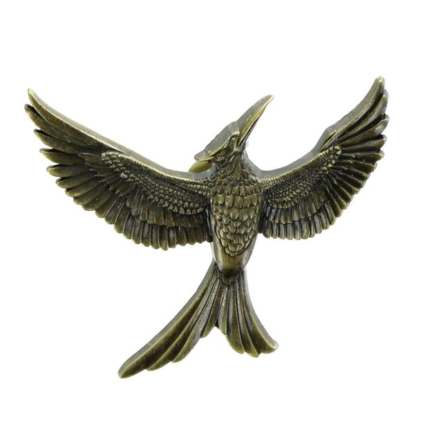 Download The Hunger Games The Hunger Games Part 2 Gold Mockingjay Pin Walmart Com Walmart Com