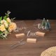 thumbnail image 5 of Tarjetas de lugar Acrílico Unique Bargains con Soporte de madera 1-10 para Bodas, 5 of 5