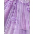 thumbnail image 6 of Bagilaanoe Toddler Baby Girl Party Dress Butterfly Sleeveless A-line Princess Dresses 6M 12M 18M 24M 3T 4T Kid Summer Patchwork Tulle Dress, 6 of 8