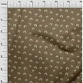 thumbnail image 3 of oneOone Cotton Poplin Twill Tawny Brown Fabric Retro Dog Faces Fabric For Sewing Printed Craft Fabric By The Yard 56 Inch Wide, 3 of 5