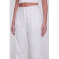 thumbnail image 3 of Women's Striped High Waisted Straight Leg Pants, 3 of 4