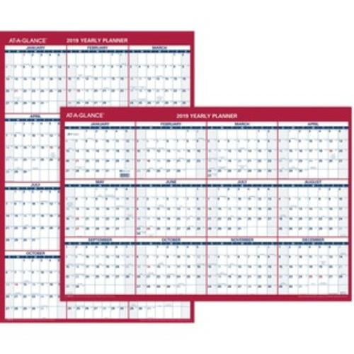 ATAGLANCE Vertical/Horizontal Wall Calendar ,CALENDAR,WALL,2/CLR YR