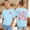 Light Blue, variant on Girls T Shirts Size 14-16 Crewneck Short Sleeve T Shirt Top Kids Modern Fit Cute Back To School Clothes Graduation Summer Blouse for Girls