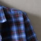 thumbnail image 3 of Camisa a cuadros Honeeladyy para hombre, ajustada, de manga larga, con solapa mate, informal, tipo cárdigan, blusa tipo camisa, 3 of 8