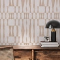 thumbnail image 4 of Tempaper Texture Faux Grasscloth Geo Jute Peel and Stick Wallpaper, 20.5" x 16.5', 4 of 5
