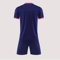 thumbnail image 5 of Running Sets for Boys 2 Piece Basketball Outfits 4-16 Years Teens Kids Short Sleeve T-Shirts and Shorts Quick-Dry Gym Workout Track Suits, 5 of 5