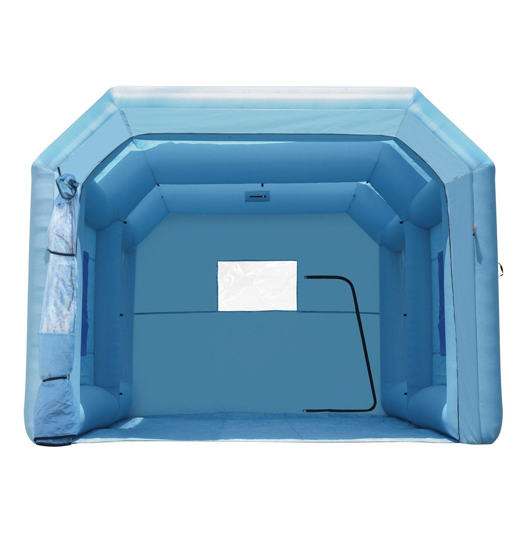 Inflatable Paint Booth 21x13.5x9.8ft, Portable Spray Booth w/Blower & Filter, Car & Furniture Painting, Large Size, Quick Setup, Safe & Efficient