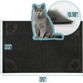 thumbnail image 2 of Mr. Pen- Large Cat Litter Mat, 23”x 35”, Black Cat Litter Box Mat, 2 of 9