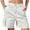 White, variant on ZZwxWA Women's Hiking Cargo Shorts 7/8"" Length Inseam Lightweight Shorts Quick Dry Outdoor Shorts with Pockets
