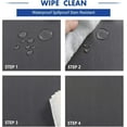 thumbnail image 4 of Rectangle Tablecloth - x - Washable Polyester Rectangular Table Cloth for Dining Room Tables Stain and Spillproof Table Cover, 4 of 5