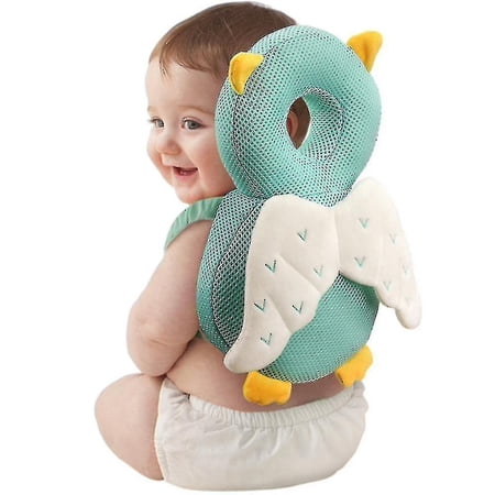 Toddler Baby Head Pad Backpack Worn, Owl Style-- …