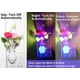 thumbnail image 5 of Paquete de 2 luces LED nocturnas JAMW con Sensor automático del anochecer al amanecer rosa flor seta, 5 of 5