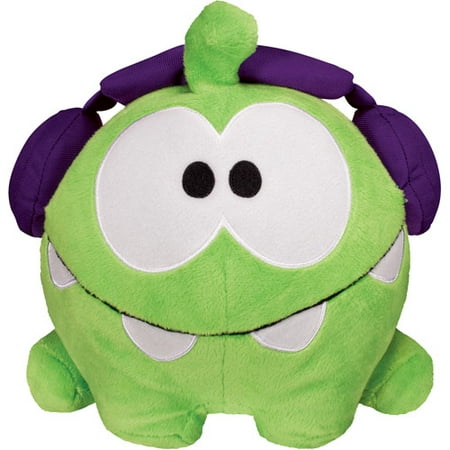 Cut The Rope 8" Plush with Sound, Jammin Dj Om Nom