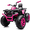 Rose, variant on Hikiddo Kids ATV 4-Wheeler, 24 Volt 4WD Ride On Toys for Big Kids w/ 2 Seater, 4x200W Motor, 5.6Mph Max Speed -Green
