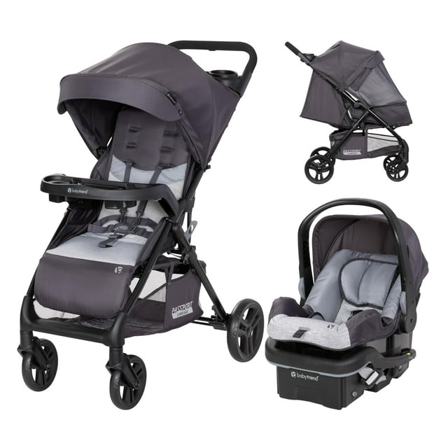 Sistema de viaje Baby Trend Passport Carriage, Silver Sky