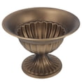 thumbnail image 3 of Shisuyan Garden Urn Planter Flowerpot Iron Coffee 1Set 6.3X6.3X4.5In, 3 of 8