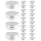 thumbnail image 2 of 48 Piezas Latas de 1 Onza Aluminio Plateado Redondas con Tapa Rosca Recipientes, 2 of 10