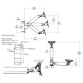 thumbnail image 4 of Ergotron Adjustable VHD TV Monitor Wall Mount Arm for 40-63" Single Flat Screen, 4 of 4