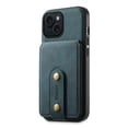 thumbnail image 2 of Detachable Wallet Cover for iPhone 15 Case with Card Holder Slots, PU Leather Slim Purse 2-in-1 Magnetic Phone Case Compatible with MagSafe Charging for iPhone 15, Blue, 2 of 10