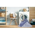 thumbnail image 2 of Ahgly Company Machine Washable Indoor Rectangle Transitional Heavenly Blue Area Rugs, 7' x 9', 2 of 7