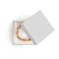 thumbnail image 6 of Prestige and Fancy Jewelry Box, Luxurious Jewelry Gift Box 3.5 x 3.5 x 1, 24 pack for Bracelets, Necklace, Pearls Keychains Cotton Filled Small Cardboard gift boxes with lids, Kraft White, 6 of 8