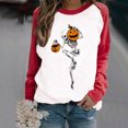 thumbnail image 2 of Sudaderas con capucha estampadas de manga larga informales para mujer a la moda de Halloween Fridja ghj987+367, 2 of 7