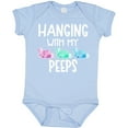 thumbnail image 3 of Inktastic Easter Hanging with My Peeps Pastel Bunnies Boys or Girls Baby Bodysuit, 3 of 5
