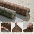 thumbnail image 7 of SIXHOME 6'x9' Vintage Distressed Area Rug Soft Washable Non-Slip Carpet American Classic Retro Rug with Geometric Rugs for Living Room Bedroom Neutral Home Decor Red, 7 of 7