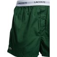 thumbnail image 3 of Lacoste 3 Pack Woven Boxers, Multicoloured, 3 of 9